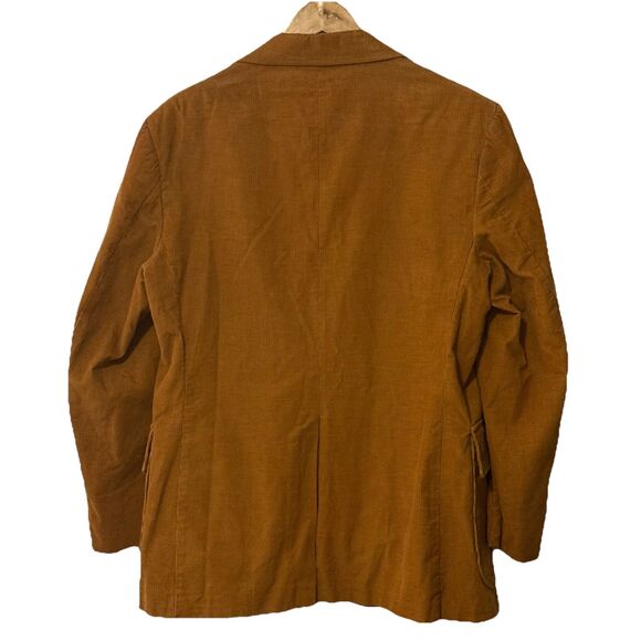 Vintage 70s Levi's Panatela Sport Coat Mens 42R Brown Corduroy Western Blazer - Picture 2 of 11